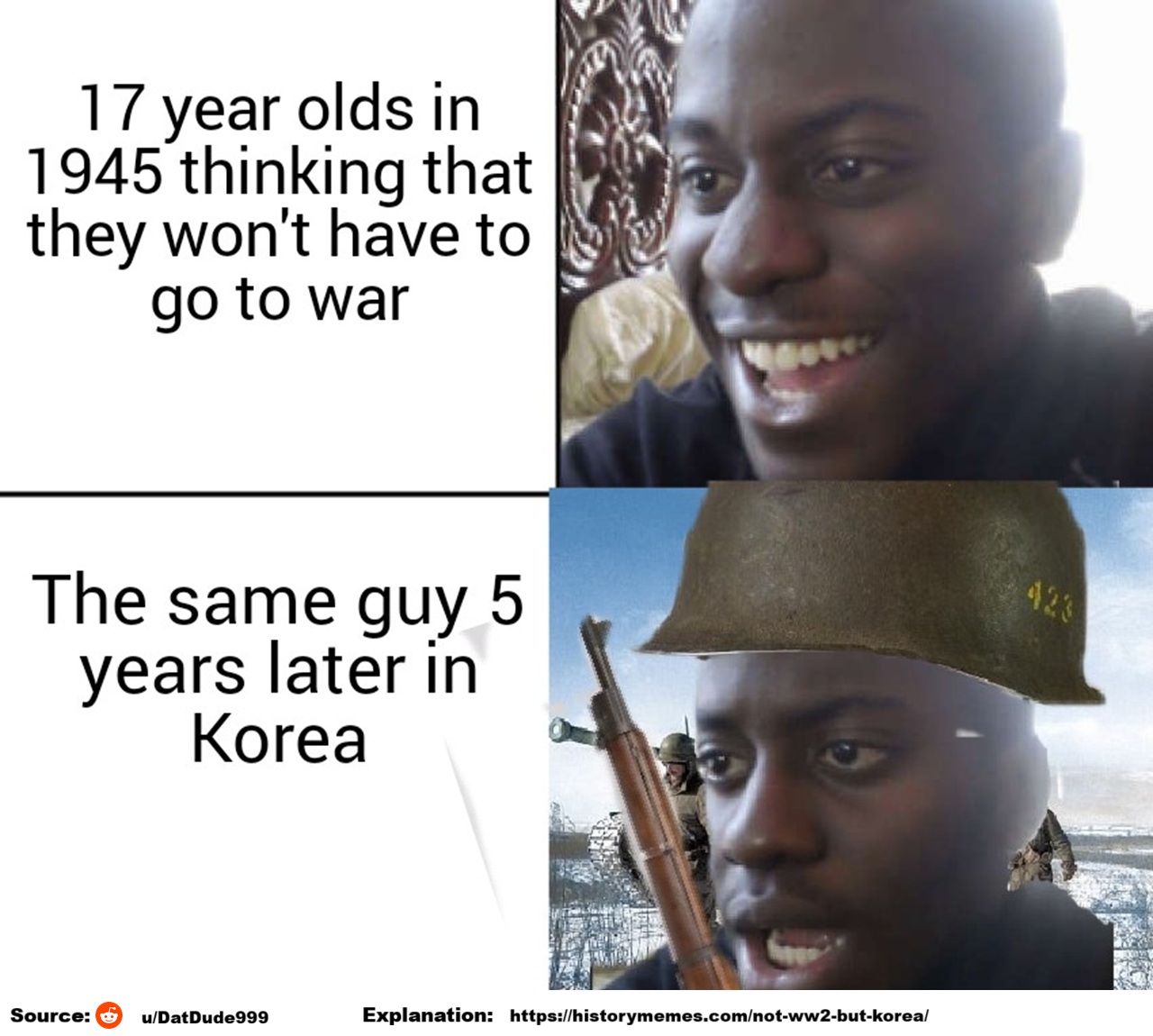 No WW2 but Korea for you