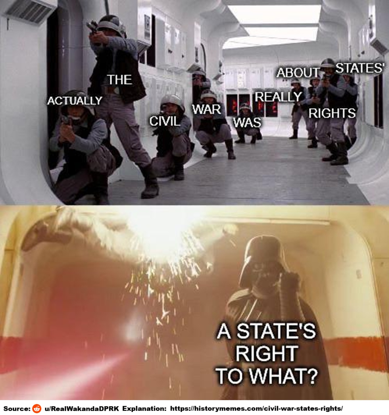 Actually The Civil War Was About State's Rights...