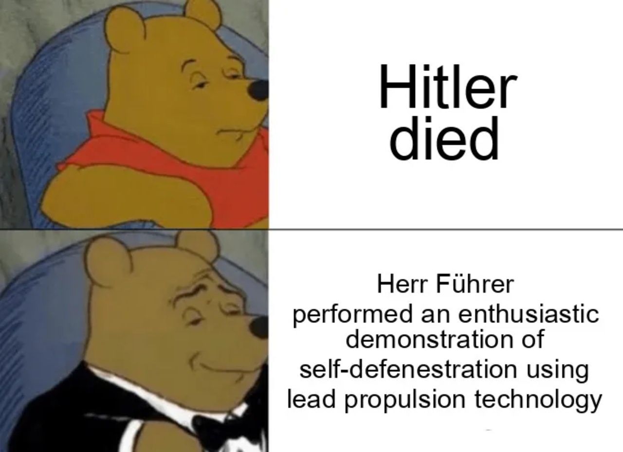 Hitler died meme