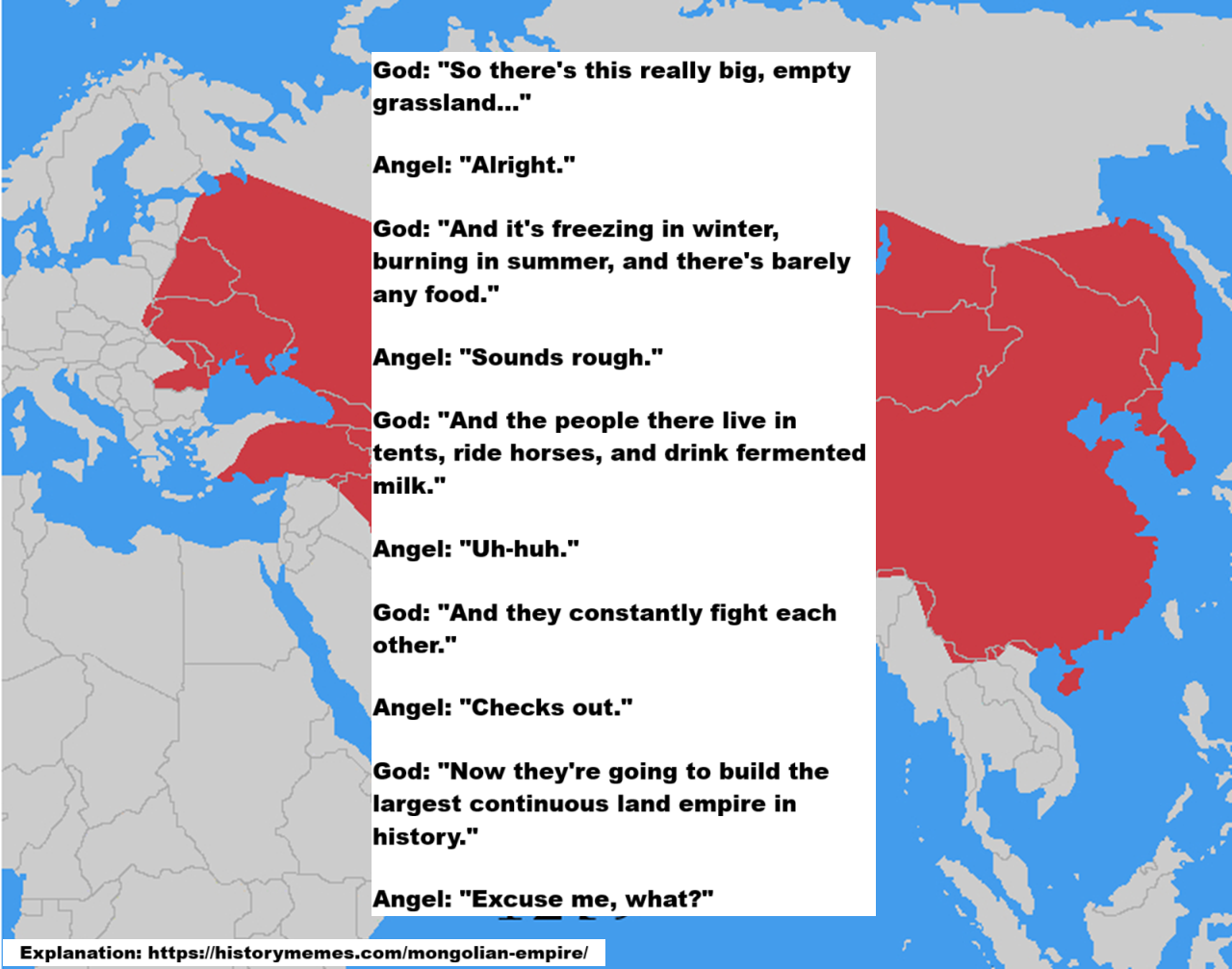 The Mongolian Empire Makes Zero Sense